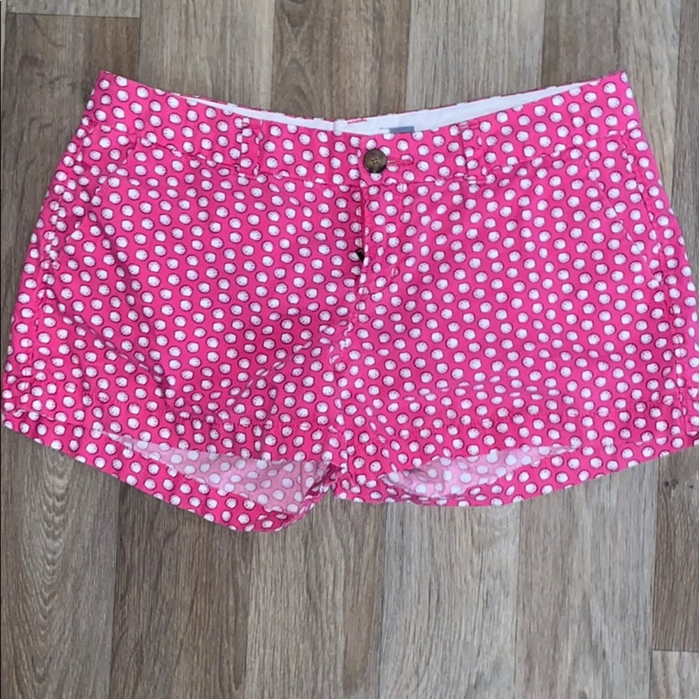 Pink seashell shorts